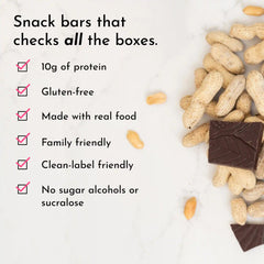 Peanut Butter Chocolate Chip Protein Snack Bar (12 Pack)