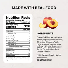 Perfect Peach Clear Protein