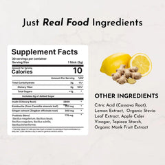 Lemon Ginger 3-In-1 Probiotic Complex