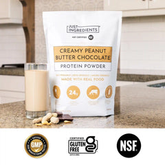 Creamy Peanut Butter Chocolate Protein Powder
