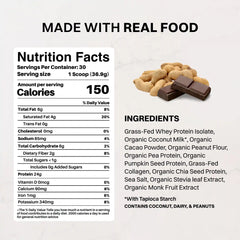 Creamy Peanut Butter Chocolate Protein Powder