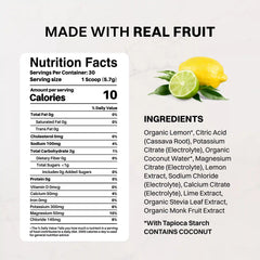 Lemon Lime Electrolytes Stick