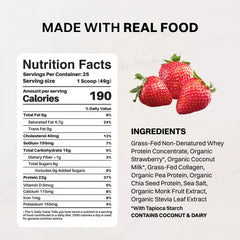 Strawberries & Cream Protein Powder
