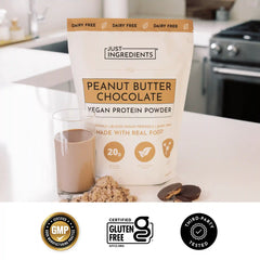 Vegan Peanut Butter Chocolate Protein Powder