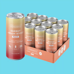 Peach Energy + Brain Boost (12 Pack)