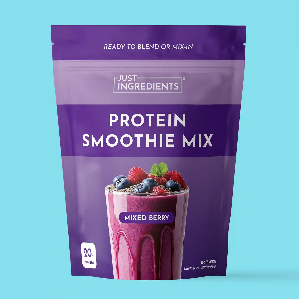 Mixed Berry Protein Smoothie Mix