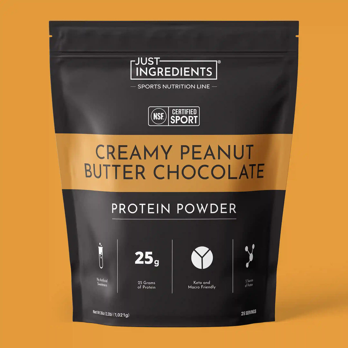 Creamy Peanut Butter Chocolate Protein Powder - NSF