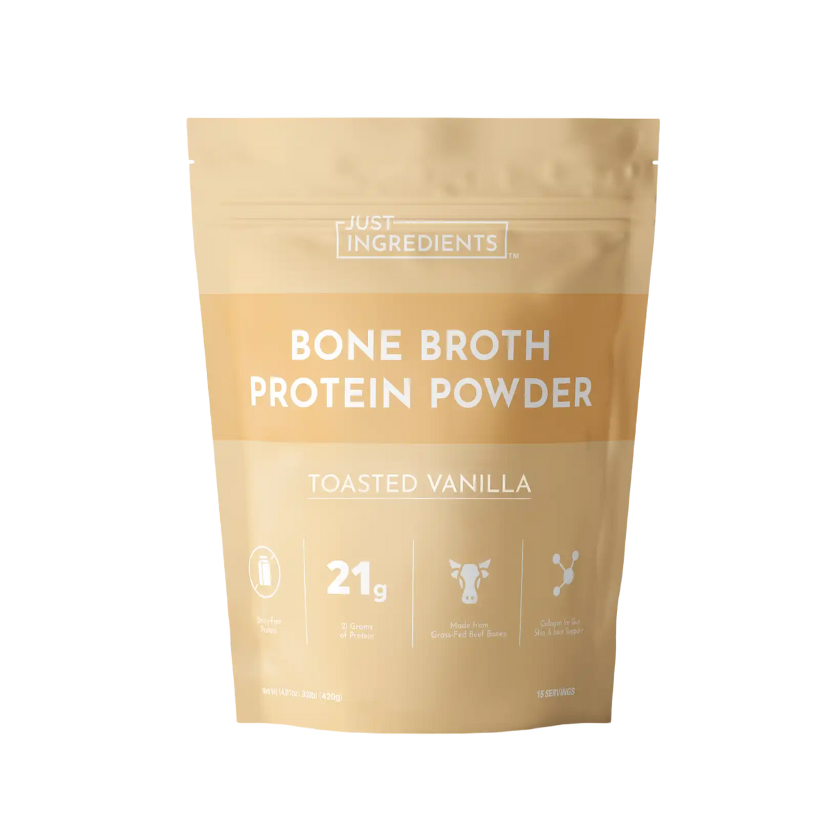 Toasted Vanilla Bone Broth Protein Powder
