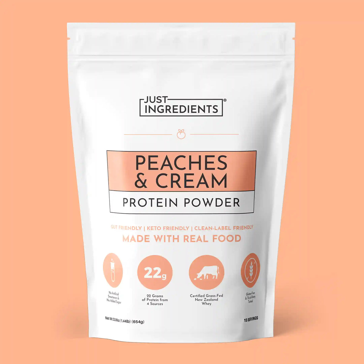 Peaches & Cream Protein Powder