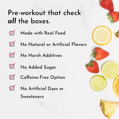 Caffeine Free Raspberry Lemonade Pre-Workout