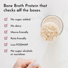 Toasted Vanilla Bone Broth Protein Powder