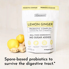 Lemon Ginger 3-In-1 Probiotic Complex