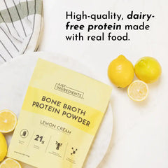 Lemon Cream Bone Broth Protein Powder