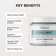 Remineralizing Tooth Powder (Mint)