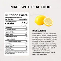 Lemon Birthday Cake Protein Powder