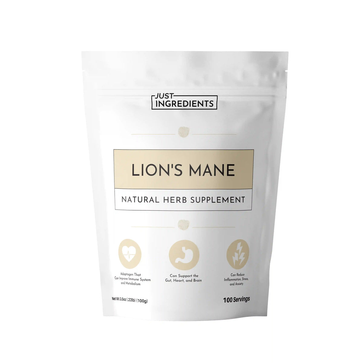 Organic Lion's Mane Powder - 100g