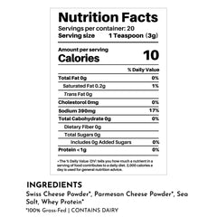 Parmesan Cheese Popcorn Salt