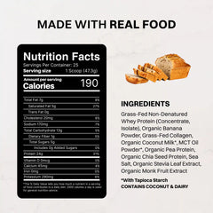 Bryce's Banana Bread Protein Powder (NSF Certified)