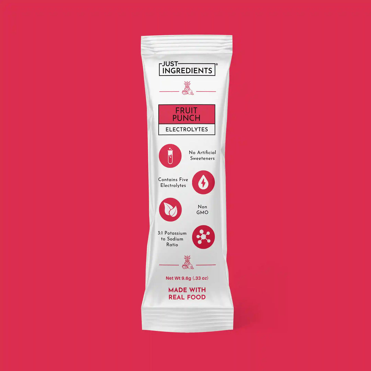 Fruit Punch Electrolytes Stick — Single-Serve Hydration