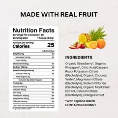 Fruit Punch Electrolytes Stick — Single-Serve Hydration
