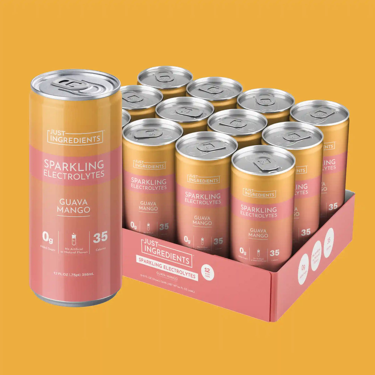 Guava Mango Sparkling Electrolytes (12 Pack)