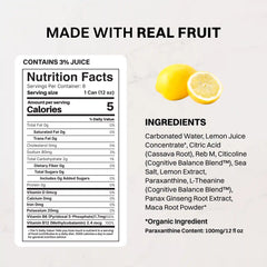 Lemonade Energy + Brain Boost (12 Pack)
