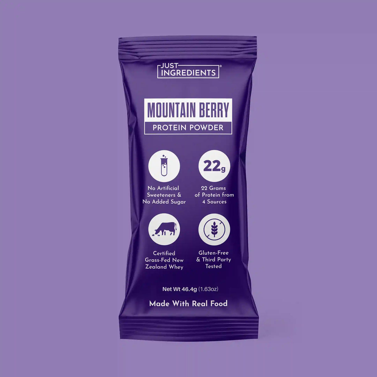Mountain Berry Protein Powder - Individual Stick