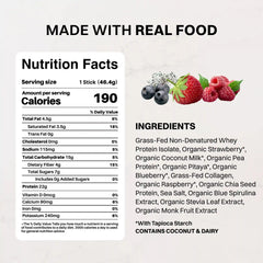 Mountain Berry Protein Powder - Individual Stick