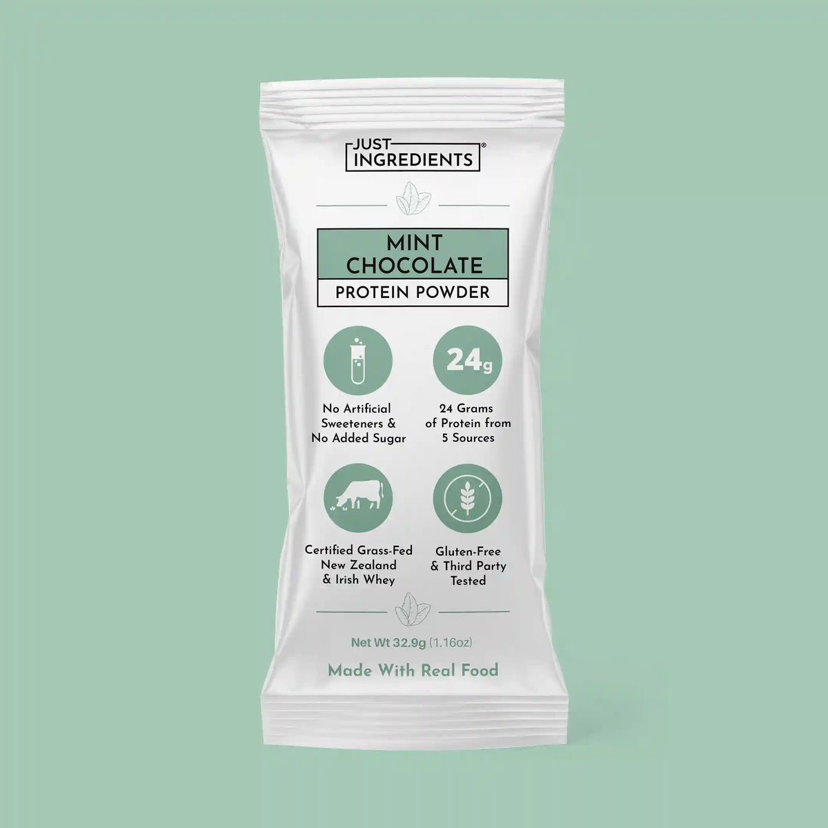 Mint Chocolate Protein Powder - Individual Stick