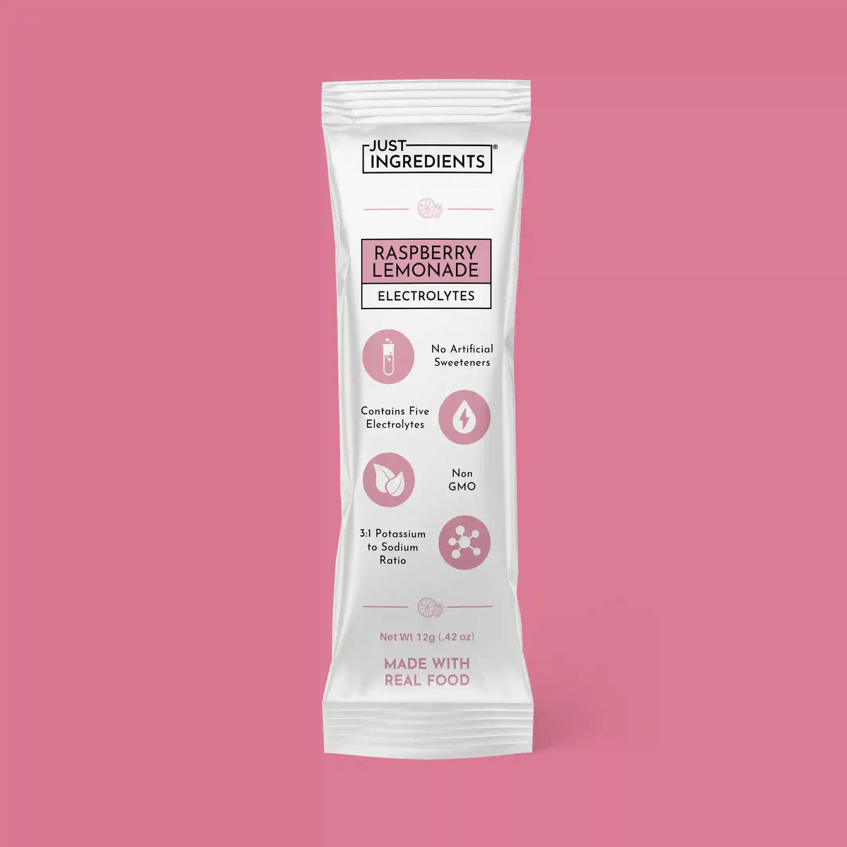 Raspberry Lemonade Electrolytes Stick - Single-Serve