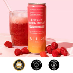 Raspberry Rush Energy + Brain Boost (12 Pack)