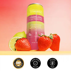 Strawberry Lemonade Sparkling Electrolytes