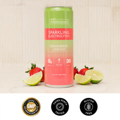 Strawberry Limeade Sparkling Electrolytes (12 Pack)