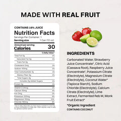 Strawberry Limeade Sparkling Electrolytes (12 Pack)