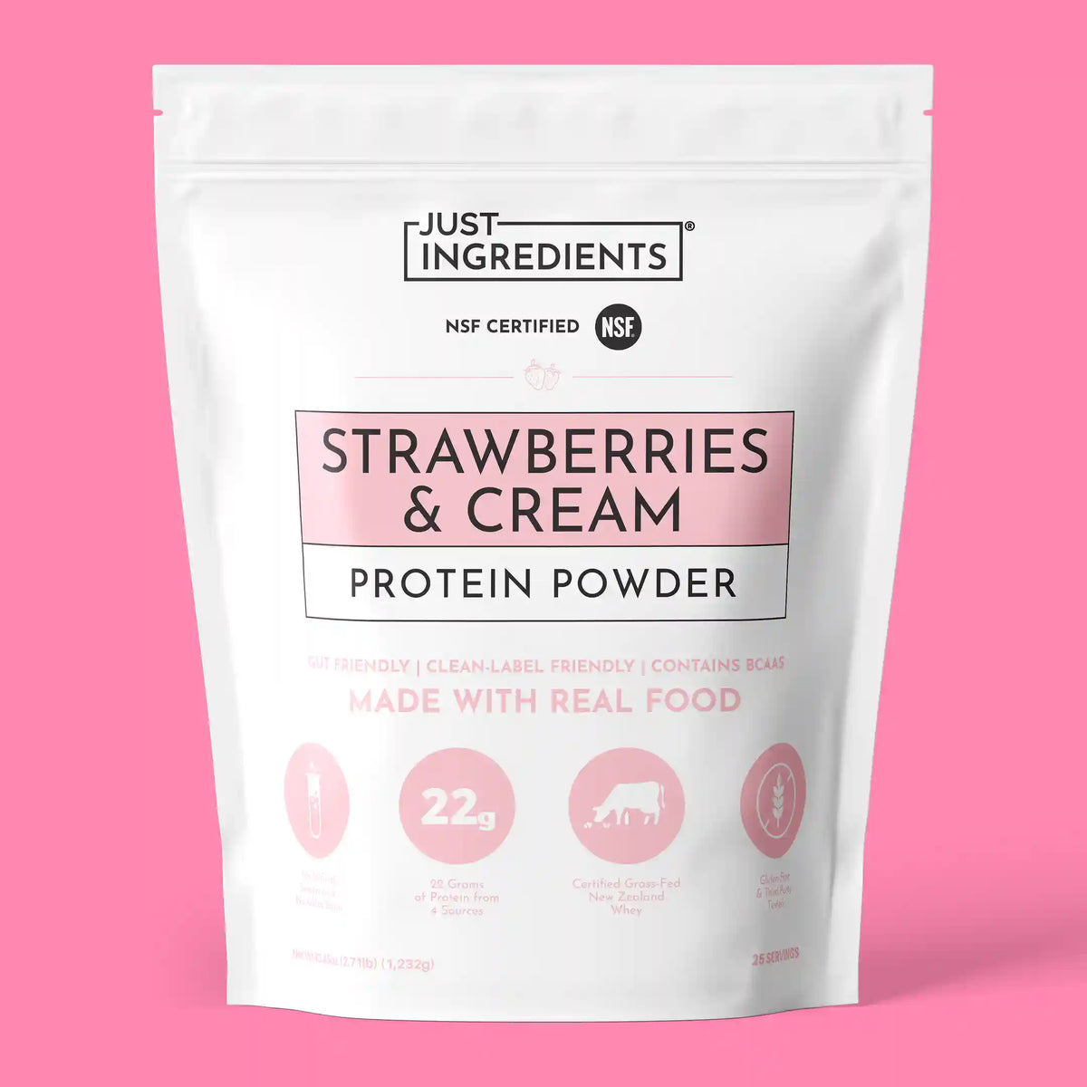 Strawberries & Cream Protein Powder