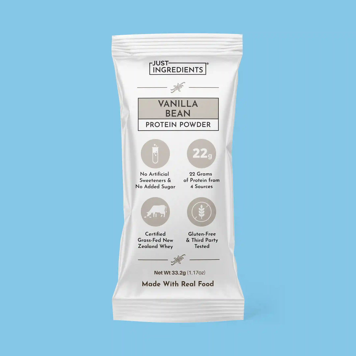 Vanilla Bean Protein Powder - Individual Stick