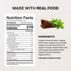 Vegan Mint Chocolate Protein Powder