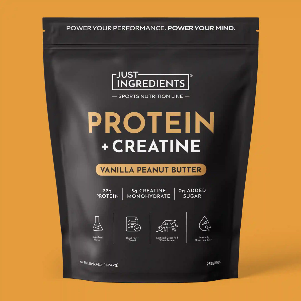 Vanilla Peanut Butter Protein + Creatine