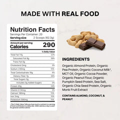 Vegan Peanut Butter Chocolate Protein Powder