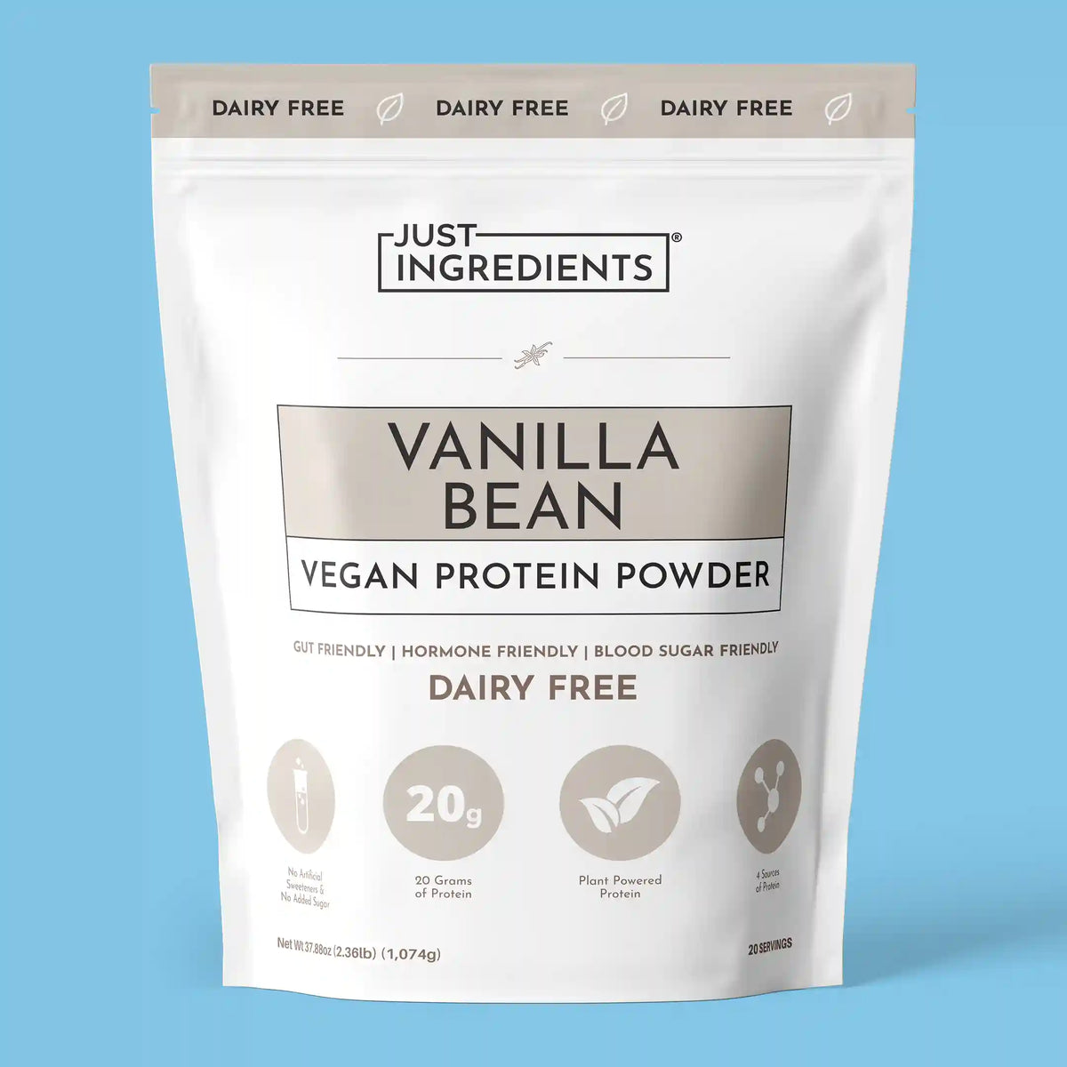 Vegan Vanilla Bean Protein Powder